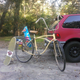 Illustration for article titled Yellow Type 3 Fastback. (Also a cool bike)